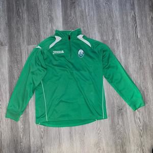 Mens Top Large Green Joma Pullover Training Jumper Sweater Football